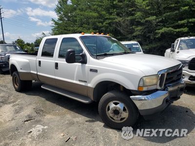 Czwarte zdjęcie samochodu z boku: 2002 FORD F350 SUPER DUTY VIN:1FTWW33F22EA23649 - miniatura