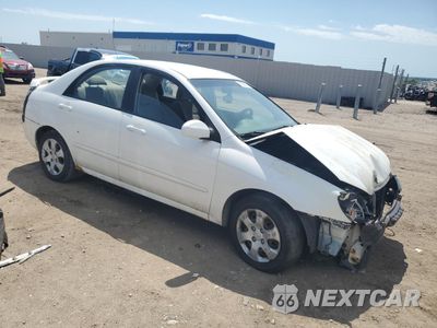 Czwarte zdjęcie samochodu z boku: 2009 KIA SPECTRA EX VIN:KNAFE221395654324 - miniatura
