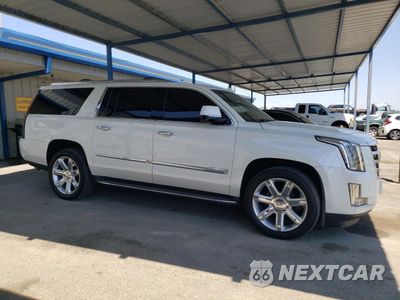 Czwarte zdjęcie samochodu z boku: 2016 CADILLAC ESCALADE ESV LUXURY VIN:1GYS4HKJ8GR159382 - miniatura