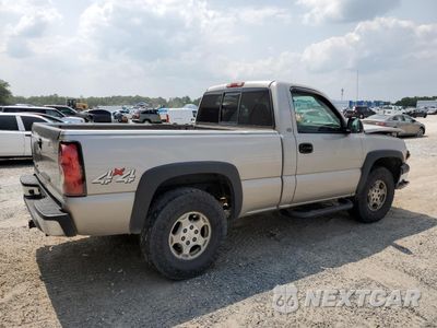 Trzecie zdjęcie samochodu z tyłu: 2004 CHEVROLET SILVERADO K1500 VIN:1GCEK14T54Z280560 - miniatura