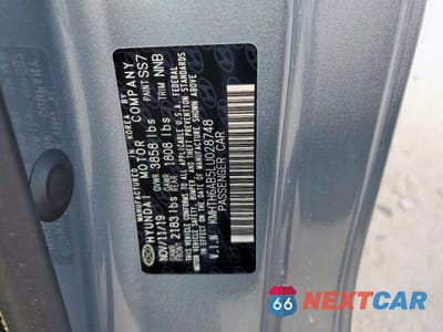 Zdjęcie 12 z 15 samochodu: 2020 HYUNDAI VELOSTER TURBO VIN:KMHTH6AB5LU028748 - miniatura