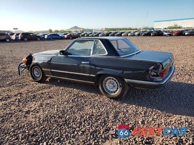 Drugie zdjęcie samochodu z przodu: 1984 MERCEDES BENZ 280 SL VIN:WDB1070421A014784 - miniatura