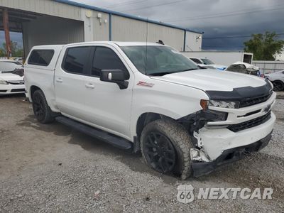 Czwarte zdjęcie samochodu z boku: 2021 CHEVROLET SILVERADO K1500 RST VIN:1GCUYEED8MZ109150 - miniatura