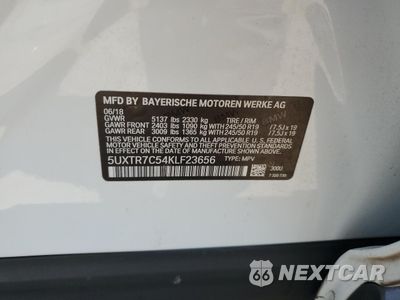Zdjęcie 14 z 16 samochodu: 2019 BMW X3 SDRIVE30I VIN:5UXTR7C54KLF23656 - miniatura