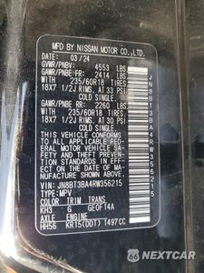 Zdjęcie 13 z 14 samochodu: 2024 NISSAN ROGUE SV VIN:JN8BT3BA4RW356215 - miniatura