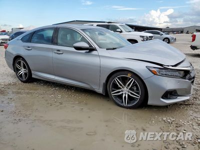 Czwarte zdjęcie samochodu z boku: 2021 HONDA ACCORD TOURING VIN:1HGCV2F99MA032530 - miniatura