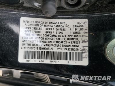 Zdjęcie 12 z 15 samochodu: 2017 HONDA CIVIC SI VIN:2HGFC1E59HH702127 - miniatura