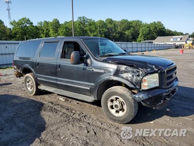Czwarte zdjęcie samochodu z boku: 2005 FORD EXCURSION LIMITED VIN:1FMNU43S95EC42385 - miniatura