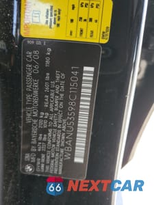 Zdjęcie 12 z 12 samochodu: 2008 BMW 528 I VIN:WBANU53598C115041 - miniatura
