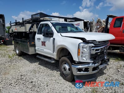 Czwarte zdjęcie samochodu z boku: 2023 FORD F350 SUPER DUTY VIN:1FDRF3HN9PDA18311 - miniatura
