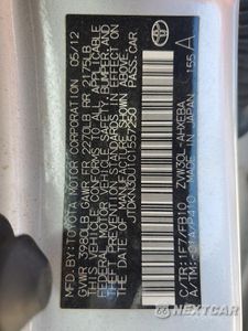 Zdjęcie 12 z 14 samochodu: 2012 TOYOTA PRIUS VIN:JTDKN3DU1C1557250 - miniatura