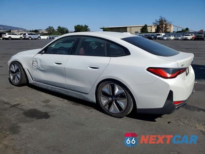 Drugie zdjęcie samochodu z przodu: 2023 BMW I4 EDRIVE 40 VIN:WBY73AW07PFN85233 - miniatura