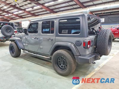 Drugie zdjęcie samochodu z przodu: 2020 JEEP WRANGLER UNLIMITED SPORT VIN:1C4HJXDG9LW105945 - miniatura
