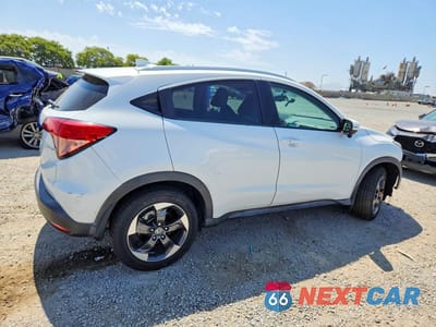 Trzecie zdjęcie samochodu z tyłu: 2018 HONDA HR-V EXL VIN:3CZRU6H73JM729165 - miniatura