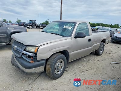2004 CHEVROLET SILVERADO C1500 1GCEC14V94E198580 - główne zdjęcie licytacji z USA - miniatura