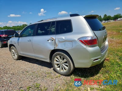 Drugie zdjęcie samochodu z przodu: 2013 TOYOTA HIGHLANDER HYBRID LIMITED VIN:JTEDC3EH5D2012238 - miniatura