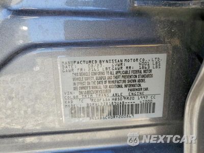 Zdjęcie 13 z 13 samochodu: 2024 NISSAN SENTRA SV VIN:3N1AB8CV0RY200869 - miniatura