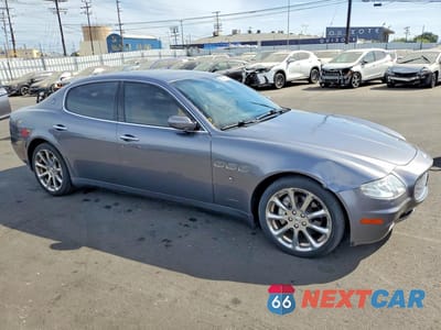 Czwarte zdjęcie samochodu z boku: 2007 MASERATI QUATTROPORTE M139 VIN:ZAMFE39A770032622 - miniatura
