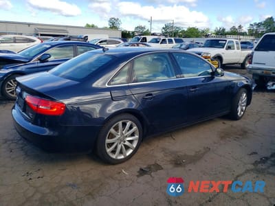 Trzecie zdjęcie samochodu z tyłu: 2013 AUDI A4 PREMIUM PLUS VIN:WAUFFAFL1DN044899 - miniatura