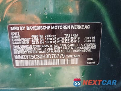 Zdjęcie 12 z 12 samochodu: 2017 MINI COOPER S COUNTRYMAN ALL4 VIN:WMZYT5C30H3D78779 - miniatura