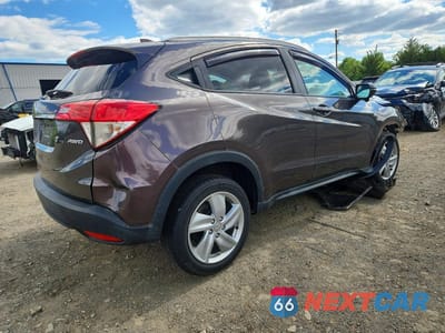 Trzecie zdjęcie samochodu z tyłu: 2019 HONDA HR-V EX VIN:3CZRU6H52KM728475 - miniatura