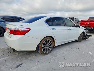 Trzecie zdjęcie samochodu z tyłu: 2015 HONDA ACCORD SPORT VIN:1HGCR2F55FA034098 - miniatura