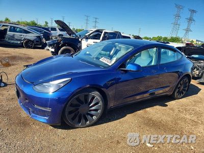 2022 TESLA MODEL 3 5YJ3E1EC7NF266762 - główne zdjęcie licytacji z USA - miniatura