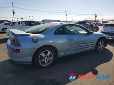 Trzecie zdjęcie samochodu z tyłu: 2003 MITSUBISHI ECLIPSE GS VIN:4A3AC44G03E126633 - miniatura