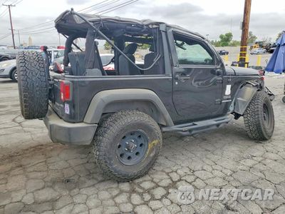 Trzecie zdjęcie samochodu z tyłu: 2012 JEEP WRANGLER SPORT VIN:1C4AJWAG2CL151862 - miniatura