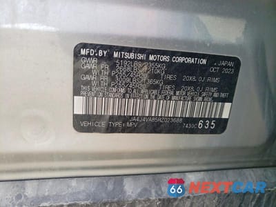 Zdjęcie 13 z 13 samochodu: 2024 MITSUBISHI OUTLANDER SE VIN:JA4J4VA85RZ023688 - miniatura