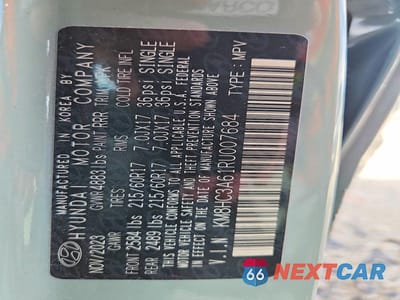 Zdjęcie 12 z 12 samochodu: 2024 HYUNDAI KONA SEL VIN:KM8HC3A61RU007684 - miniatura