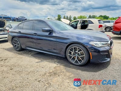 Czwarte zdjęcie samochodu z boku: 2021 BMW 530 XI VIN:WBA13BJ05MWX02434 - miniatura