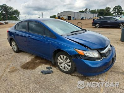 Piąte zdjęcie samochodu w środku: 2012 HONDA CIVIC LX VIN:2HGFB2F56CH560612 - miniatura