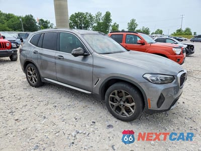 Czwarte zdjęcie samochodu z boku: 2024 BMW X3 XDRIVE30I VIN:5UX53DP0XR9V02287 - miniatura