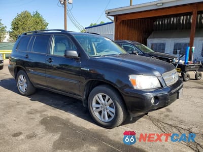 Czwarte zdjęcie samochodu z boku: 2007 TOYOTA HIGHLANDER HYBRID VIN:JTEEW21A570034707 - miniatura