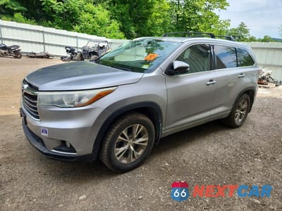 2015 TOYOTA HIGHLANDER XLE 5TDJKRFH2FS140699 - główne zdjęcie licytacji z USA - miniatura