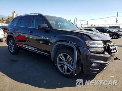 Czwarte zdjęcie samochodu z boku: 2019 VOLKSWAGEN ATLAS SE VIN:1V2YR2CA9KC613193 - miniatura