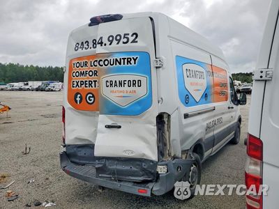 Trzecie zdjęcie samochodu z tyłu: 2018 FORD TRANSIT 250 DELIVERY VAN VIN:1FTYR2XM7JKA42748 - miniatura
