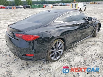 Trzecie zdjęcie samochodu z tyłu: 2022 INFINITI Q60 RED SPORT 400 VIN:JN1FV7LK3NM660277 - miniatura