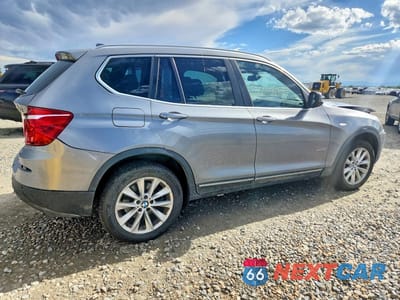 Trzecie zdjęcie samochodu z tyłu: 2013 BMW X3 XDRIVE28I VIN:5UXWX9C54DLK59983 - miniatura