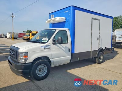2024 FORD E350 REFRIGERATED BOX TRUCK 1FDWE3FN5RDD00781 - główne zdjęcie licytacji z USA - miniatura