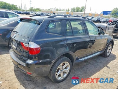 Trzecie zdjęcie samochodu z tyłu: 2009 BMW X3 XDRIVE30I VIN:WBXPC93489WJ28220 - miniatura