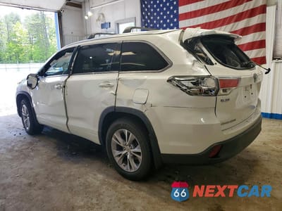 Drugie zdjęcie samochodu z przodu: 2015 TOYOTA HIGHLANDER XLE VIN:5TDJKRFH7FS132081 - miniatura