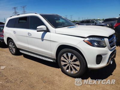 Czwarte zdjęcie samochodu z boku: 2019 MERCEDES-BENZ GLS 450 4MATIC VIN:4JGDF6EE9KB219968 - miniatura
