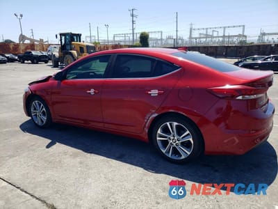 Drugie zdjęcie samochodu z przodu: 2018 HYUNDAI ELANTRA LIMITED VIN:KMHD84LF8JU449014 - miniatura