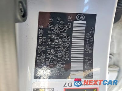 Zdjęcie 12 z 12 samochodu: 2021 LEXUS ES 300H BASE VIN:58ACA1C17MU003355 - miniatura