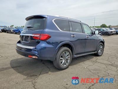 Trzecie zdjęcie samochodu z tyłu: 2021 INFINITI QX80 LUXE VIN:JN8AZ2AE0M9270948 - miniatura