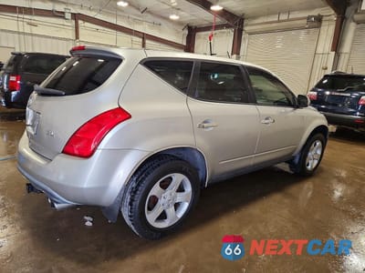 Trzecie zdjęcie samochodu z tyłu: 2004 NISSAN MURANO SL VIN:JN8AZ08T14W207996 - miniatura