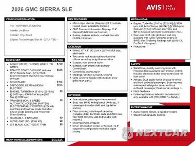 Zdjęcie 12 z 13 samochodu: 2026 GMC SIERRA C1500 SLE VIN:1GTPHBEK8TZ261762 - miniatura