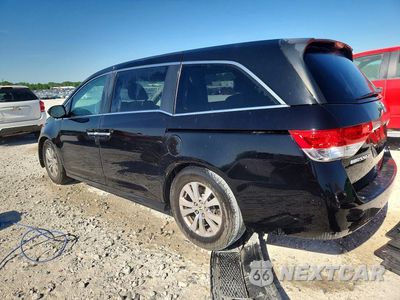 Drugie zdjęcie samochodu z przodu: 2015 HONDA ODYSSEY EXL VIN:5FNRL5H63FB018989 - miniatura